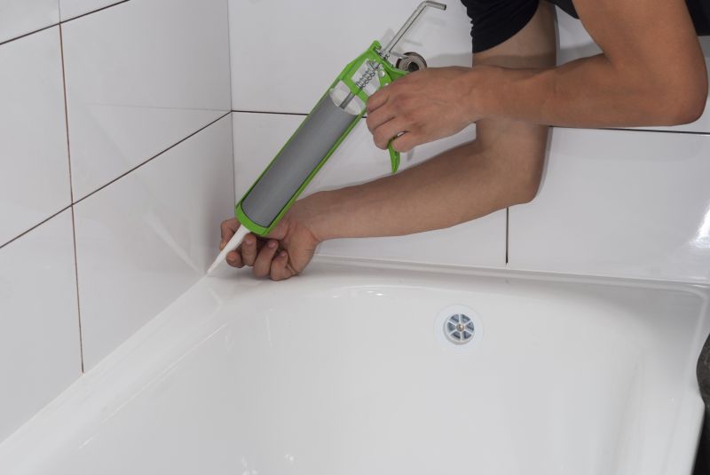 Bathtub Caulking
